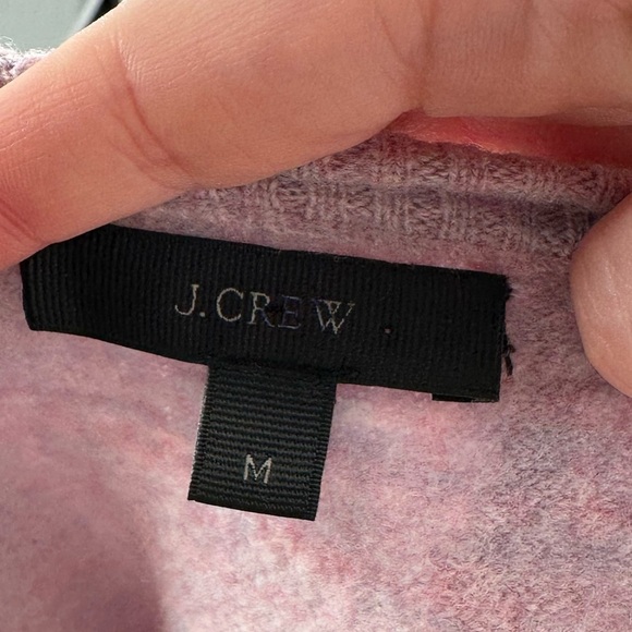 J.Crew womens sweater size M pink 100% merino wool cozy pullover - Picture 10 of 13